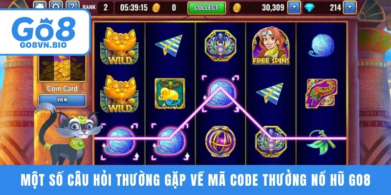 Một số câu hỏi thường gặp về mã code thưởng nổ hũ GO8